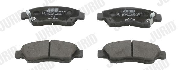 Brake Pad Set, disc brake JURID 572324J