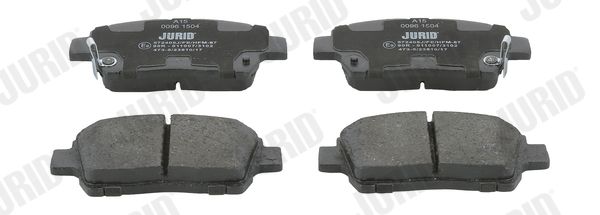 Brake Pad Set, disc brake JURID 572405J