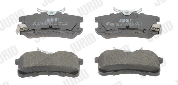 Brake Pad Set, disc brake JURID 572520J