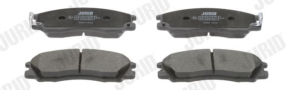 Brake Pad Set, disc brake JURID 572540J