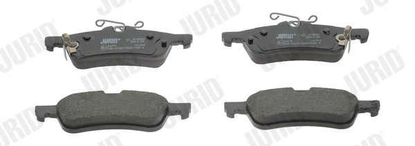 Brake Pad Set, disc brake JURID 572588J