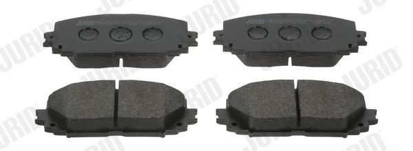 Brake Pad Set, disc brake JURID 572594J