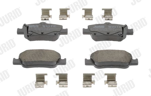 Brake Pad Set, disc brake JURID 572601JC