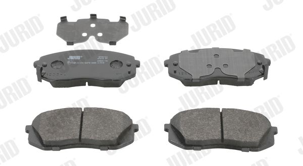 Brake Pad Set, disc brake JURID 572612J