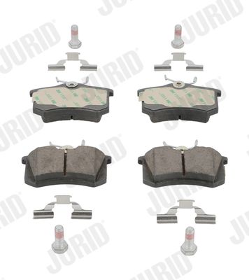 Brake Pad Set, disc brake JURID 573005JC