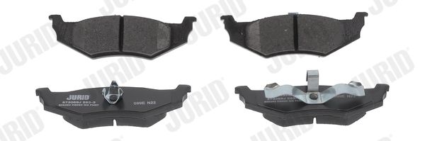 Brake Pad Set, disc brake JURID 573069J