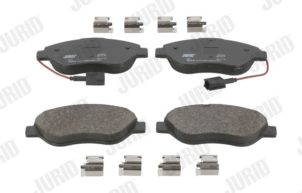 Brake Pad Set, disc brake JURID 573076J