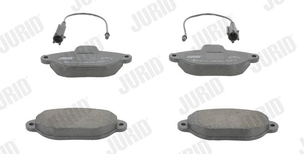 Brake Pad Set, disc brake JURID 573267J