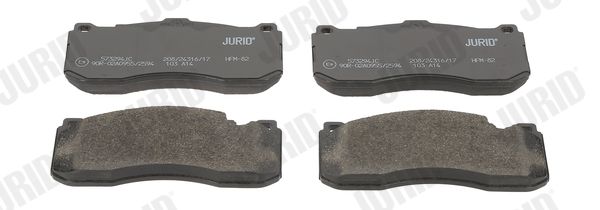 Brake Pad Set, disc brake JURID 573294JC