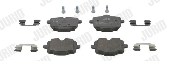 Brake Pad Set, disc brake JURID 573353JC