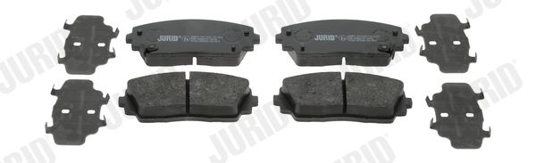 Brake Pad Set, disc brake JURID 573420J