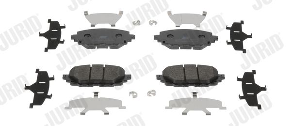 Brake Pad Set, disc brake JURID 573677J