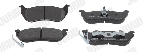 Brake Pad Set, disc brake JURID 573683J