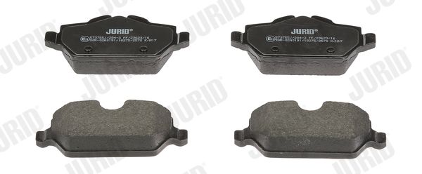 Brake Pad Set, disc brake JURID 573755J