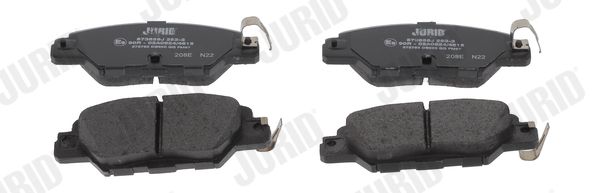 Brake Pad Set, disc brake JURID 573858J