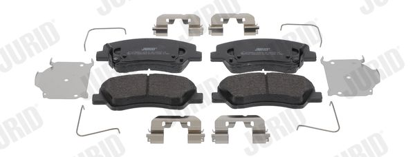 Brake Pad Set, disc brake JURID 573866J