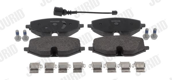 Brake Pad Set, disc brake JURID 573904J