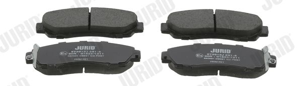 Brake Pad Set, disc brake JURID 573913J