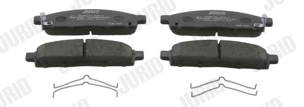 Brake Pad Set, disc brake JURID 573916J