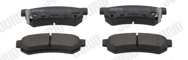 Brake Pad Set, disc brake JURID 574028J