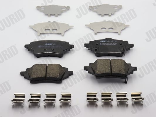 Brake Pad Set, disc brake JURID 574043J