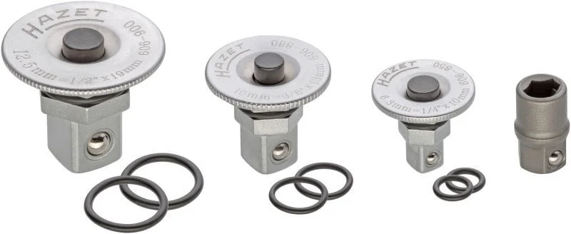 Padidinimo/sumažinimo adapterių rinkinys, terkšlė HAZET 606/4SPC