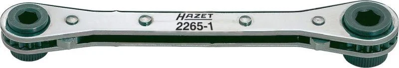 Veržliaraktis su keičiamais antgaliais HAZET 2265-1
