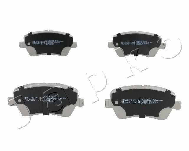 Brake Pad Set, disc brake JAPKO 50013