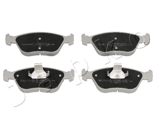 Brake Pad Set, disc brake JAPKO 500327