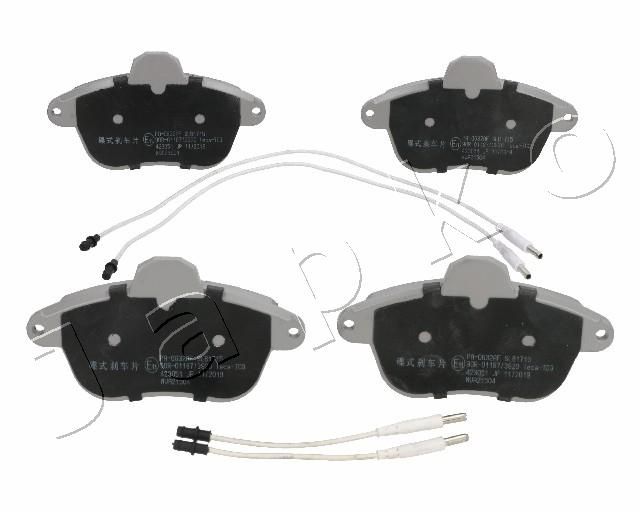 Brake Pad Set, disc brake JAPKO 500632