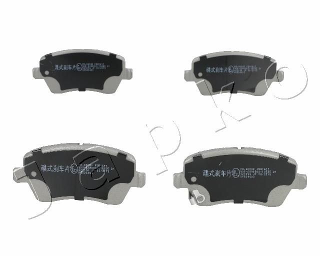 Brake Pad Set, disc brake JAPKO 50800