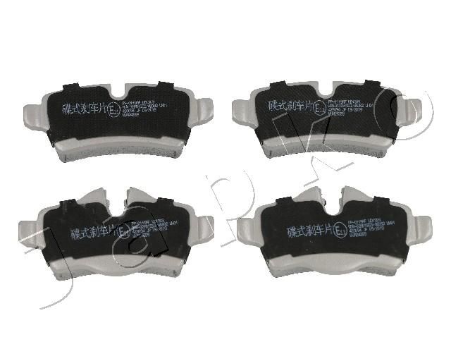 Brake Pad Set, disc brake JAPKO 510119