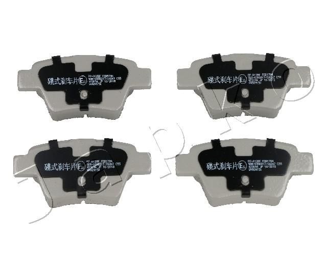 Brake Pad Set, disc brake JAPKO 51012