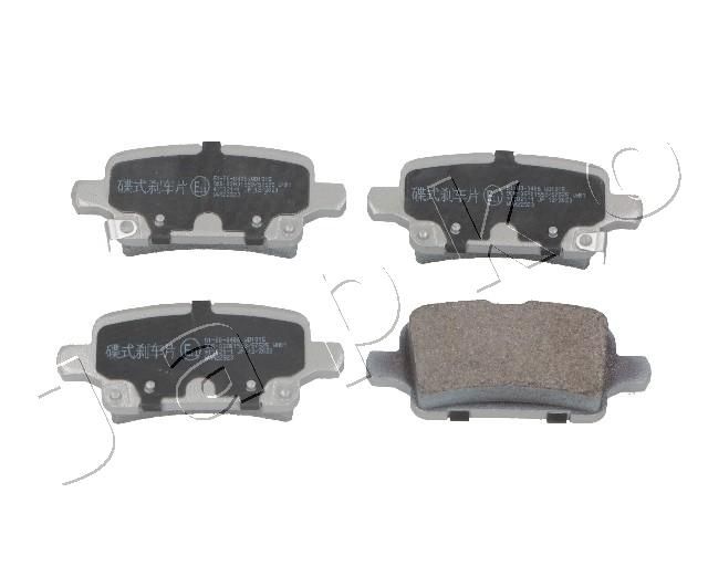 Brake Pad Set, disc brake JAPKO 510406