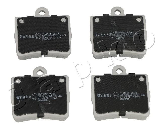 Brake Pad Set, disc brake JAPKO 510503