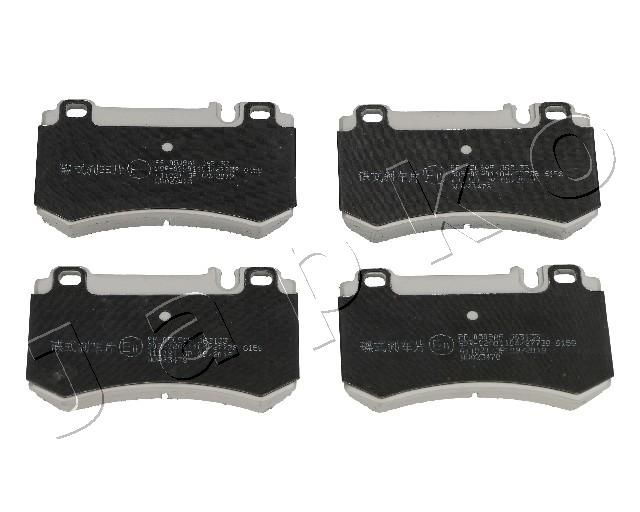 Brake Pad Set, disc brake JAPKO 510509