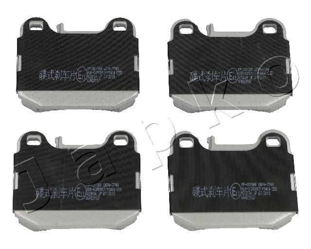 Brake Pad Set, disc brake JAPKO 510519