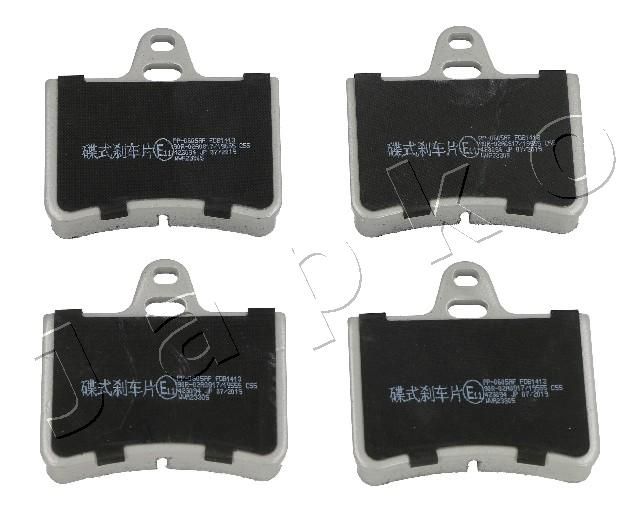 Brake Pad Set, disc brake JAPKO 510605