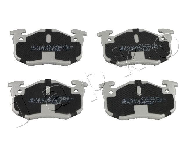 Brake Pad Set, disc brake JAPKO 510611