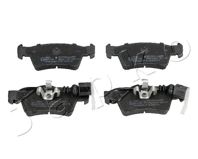 Brake Pad Set, disc brake JAPKO 510924