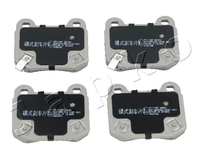 Brake Pad Set, disc brake JAPKO 51119