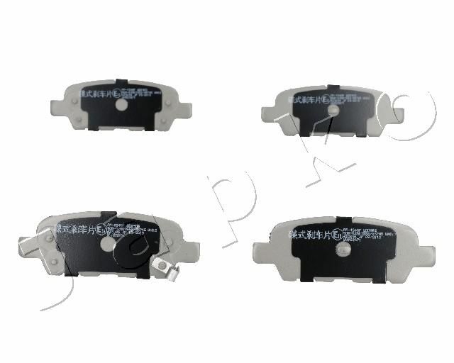 Brake Pad Set, disc brake JAPKO 51154