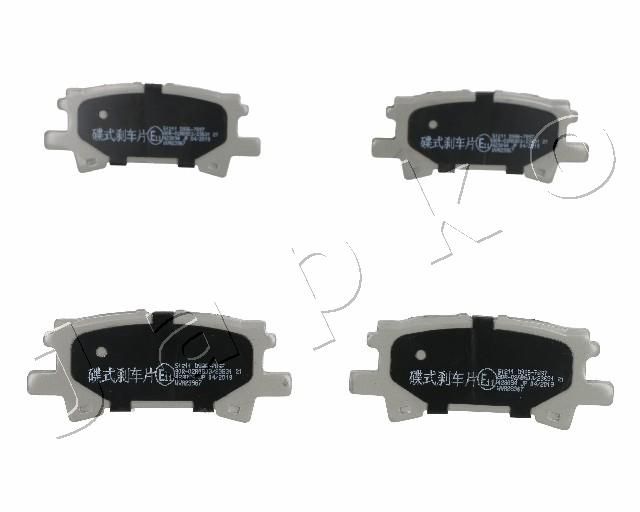 Brake Pad Set, disc brake JAPKO 51211