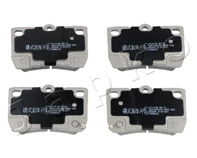 Brake Pad Set, disc brake JAPKO 51217