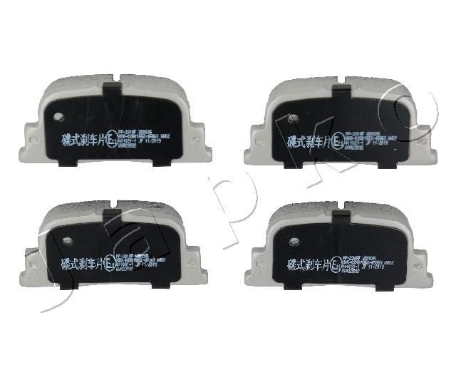 Brake Pad Set, disc brake JAPKO 51231