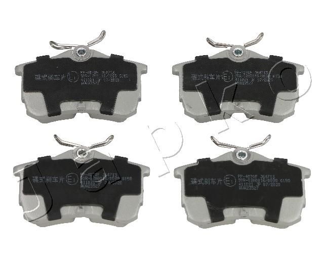 Brake Pad Set, disc brake JAPKO 51407