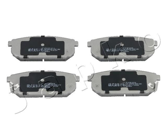 Brake Pad Set, disc brake JAPKO 51K03