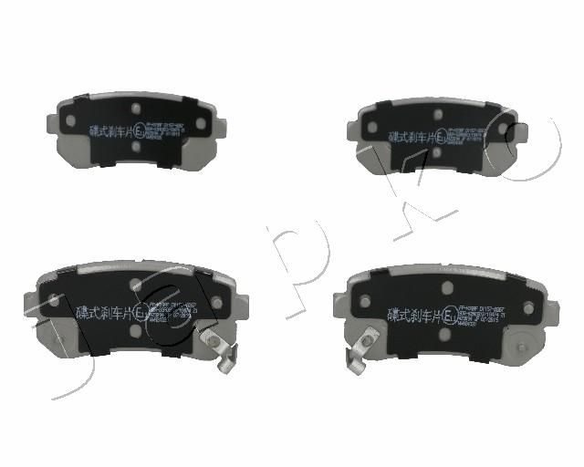 Brake Pad Set, disc brake JAPKO 51K09