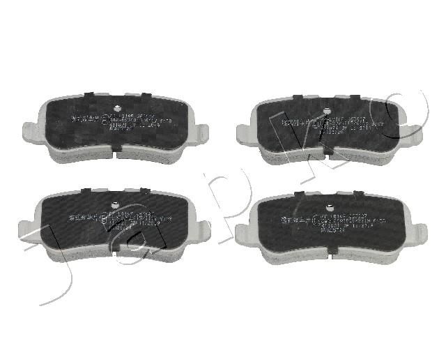 Brake Pad Set, disc brake JAPKO 51L01