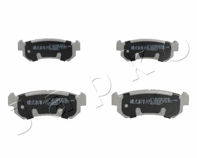 Brake Pad Set, disc brake JAPKO 51W02